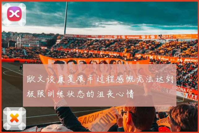 欧文谈康复艰辛过程感慨无法达到极限训练状态的沮丧心情